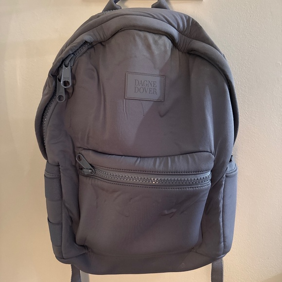 Dagne Dover Handbags - DAGNE DOVER ASH BLUE BACKPACK